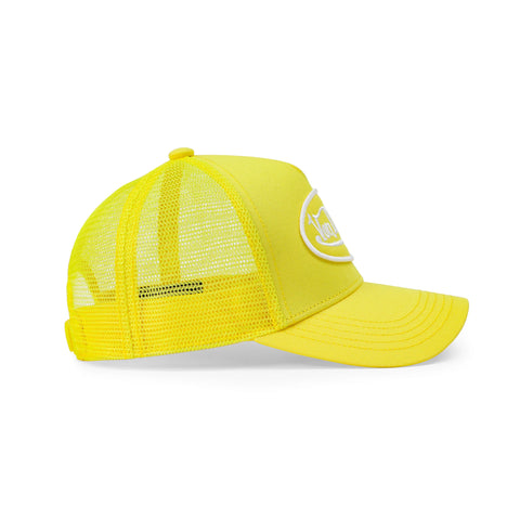 Von Dutch Kids Classic Trucker Hat - Yellow Lemon