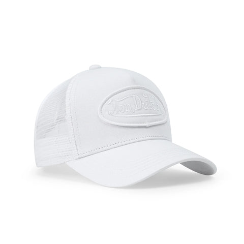 Von Dutch Kids Classic Trucker Hat - Triple White