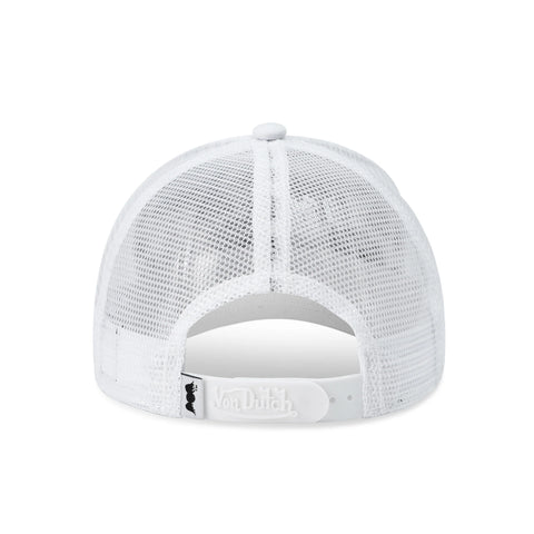Von Dutch Kids Classic Trucker Hat - Triple White