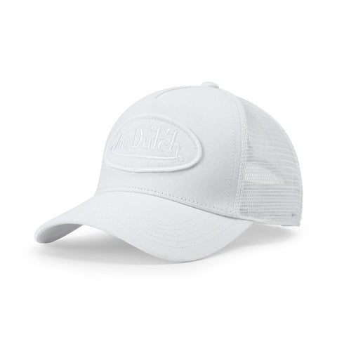 Von Dutch Kids Classic Trucker Hat - Triple White