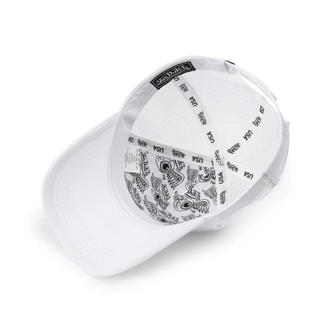 Von Dutch Kids Classic Trucker Hat - Triple White