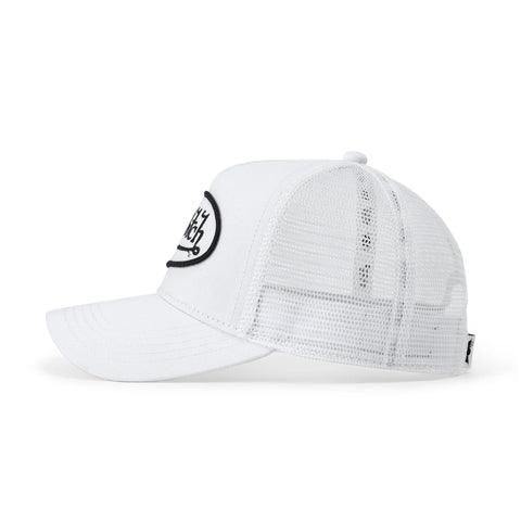 Von Dutch Kids Classic Trucker Hat - White & Black