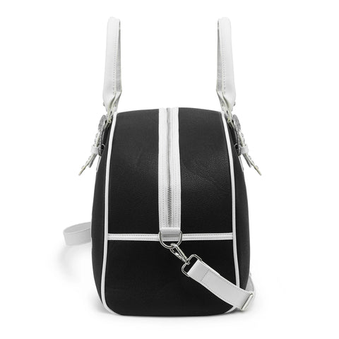 Von Dutch Classic Black & White Duffle Bowling Bag
