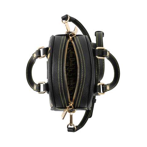 Von Dutch Mini Bowling Bag - Racing Stripe Black & Gold