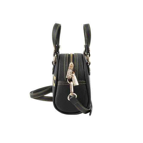 Von Dutch Mini Bowling Bag - Racing Stripe Black & Gold