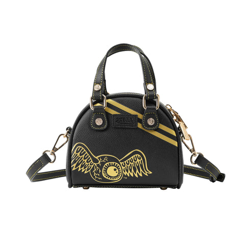 Von Dutch Mini Bowling Bag - Racing Stripe Black & Gold