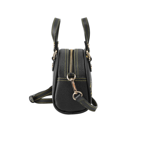 Von Dutch Mini Bowling Bag - Racing Stripe Black & Gold
