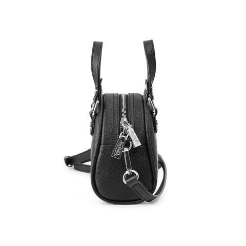 Von Dutch Mini Bowling Bag - White Flames Silhouette