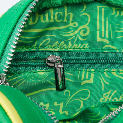Von Dutch Mini Bowling Bag - Lime Green & Yellow