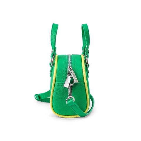 Von Dutch Mini Bowling Bag - Lime Green & Yellow