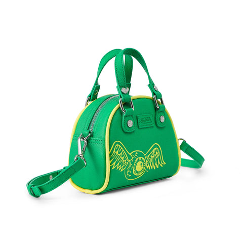 Von Dutch Mini Bowling Bag - Lime Green & Yellow