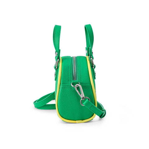 Von Dutch Mini Bowling Bag - Lime Green & Yellow