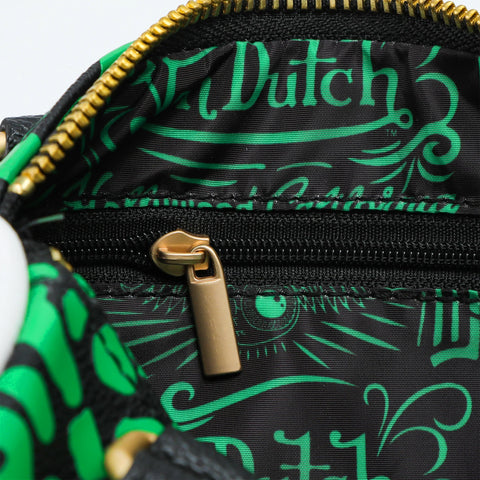 Von Dutch Hanna Bag - Lime Green Cheetah