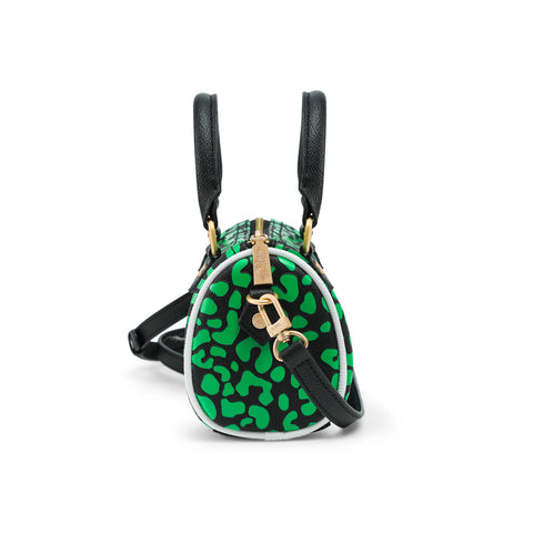 Von Dutch Hanna Bag - Lime Green Cheetah