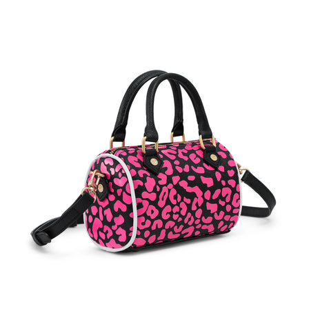 Von Dutch Hanna Bag - Hot Pink Cheetah