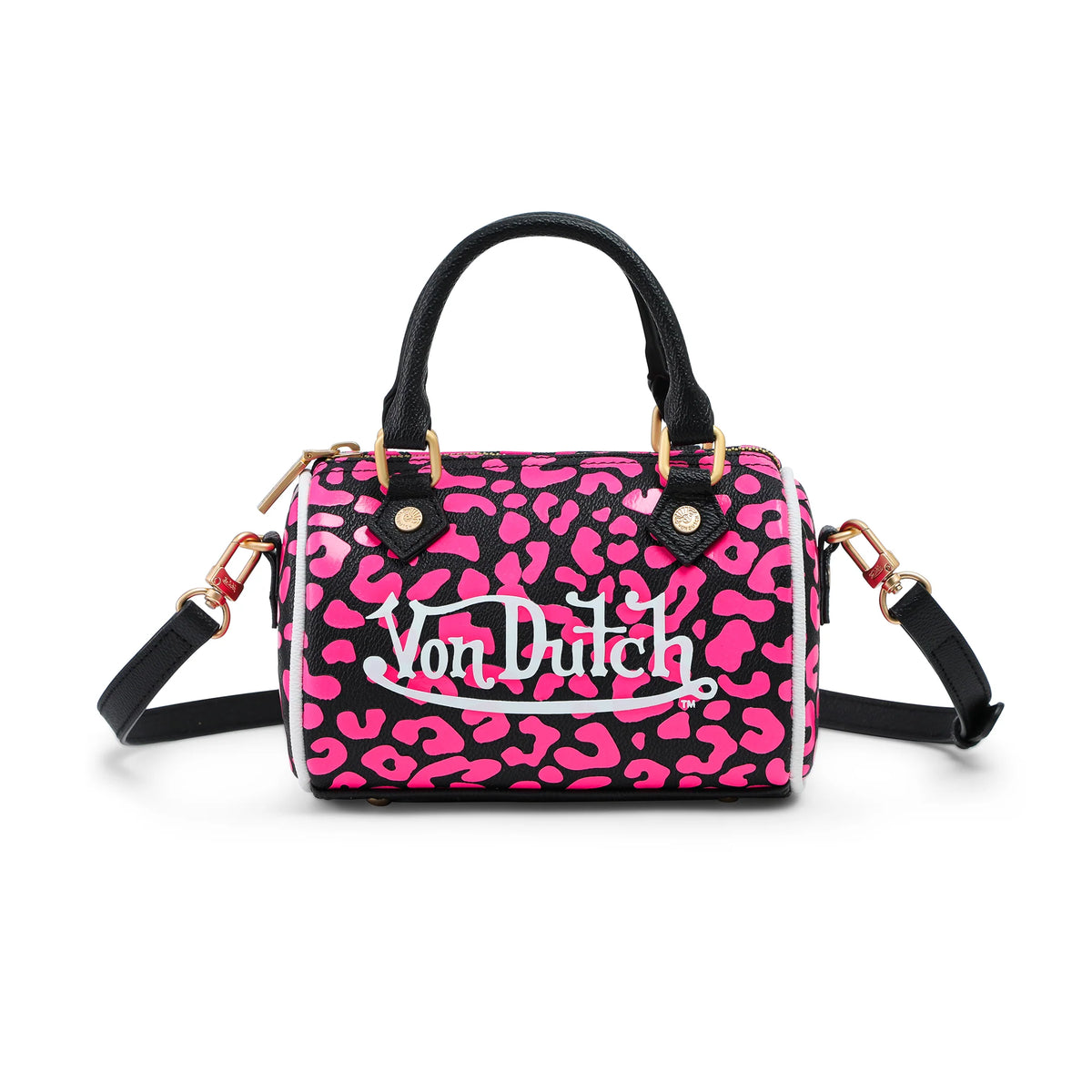 Von Dutch Hanna Bag - Hot Pink Cheetah