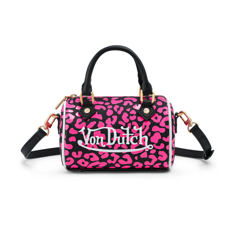 Von Dutch Hanna Bag - Hot Pink Cheetah