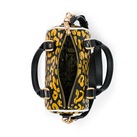 Von Dutch Hanna Bag - Orange Cheetah