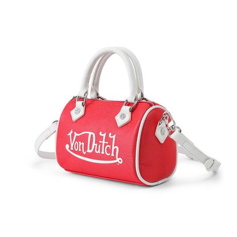 Von Dutch Core Hanna Bag - Red & White