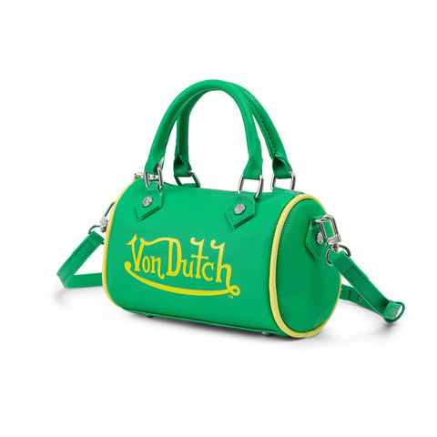 Von Dutch Core Hanna Bag - Green & Yellow