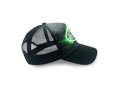 Von Dutch Black & Green Color Changing Trucker Hat