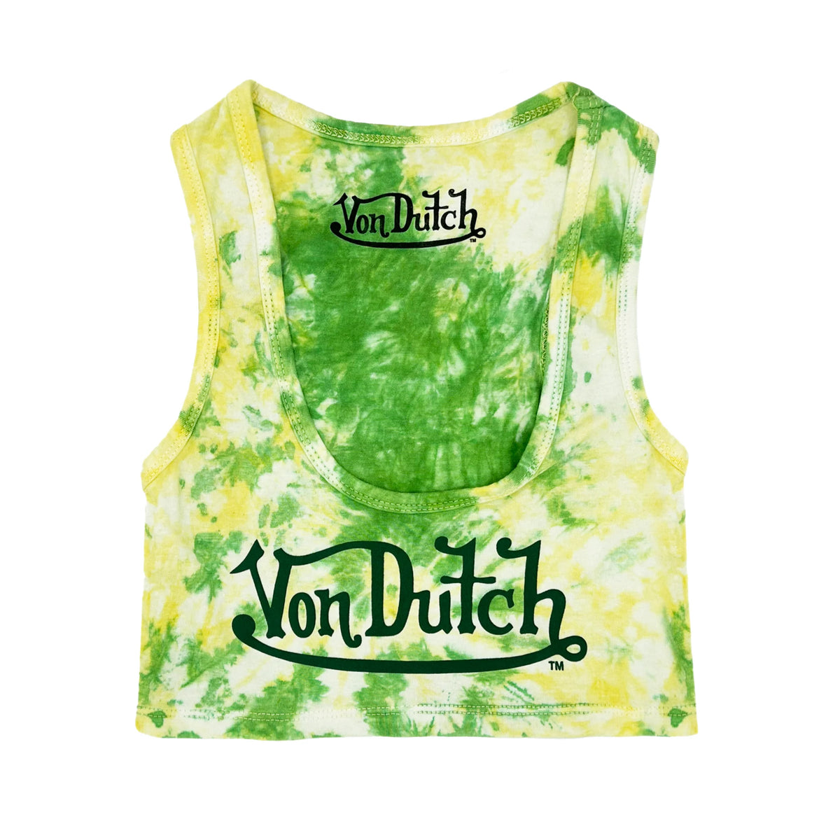 Von Dutch Classic Women's Tie-Dye Crop Tank