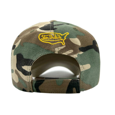 Von Dutch Americano 6 Panel Strapback Hat