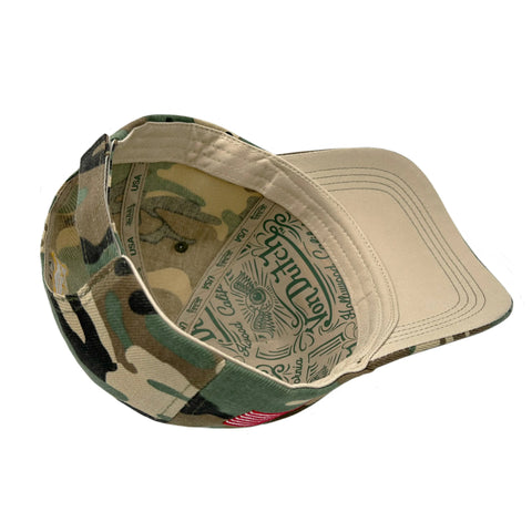 Von Dutch Americano 6 Panel Strapback Hat