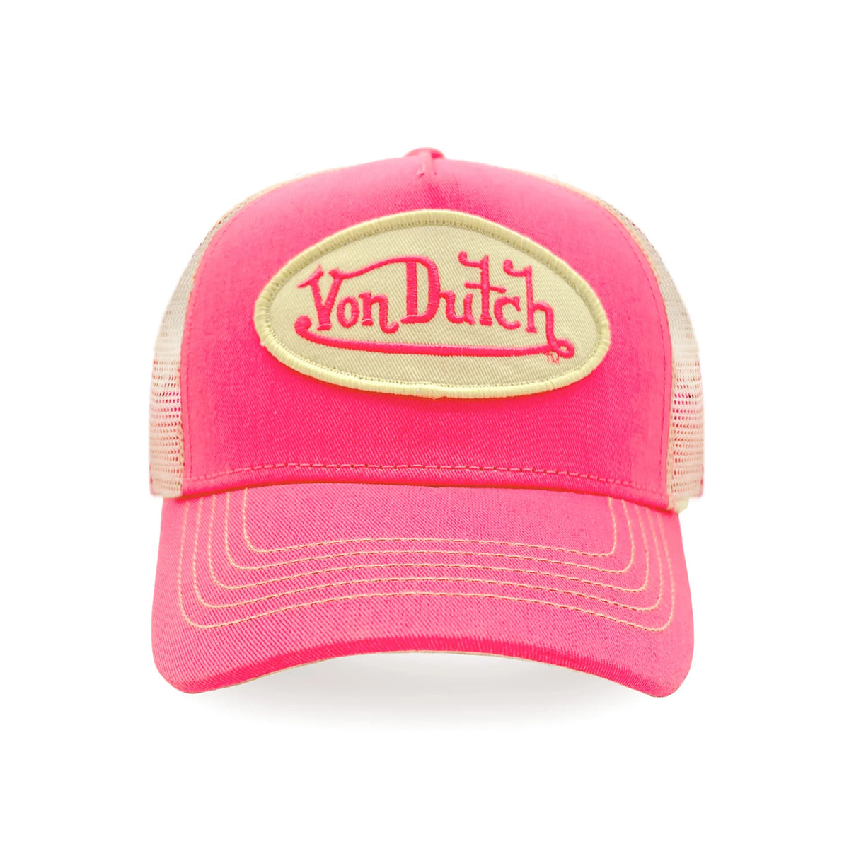 Von Dutch Pink & Grey Classic Trucker Hat