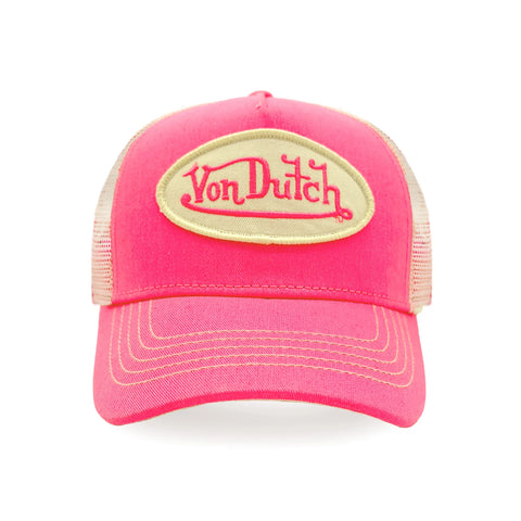 Von Dutch Pink & Grey Classic Trucker Hat