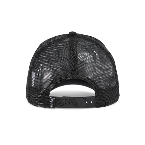 Von Dutch Foam Chopper Trucker Hat - Black & Red