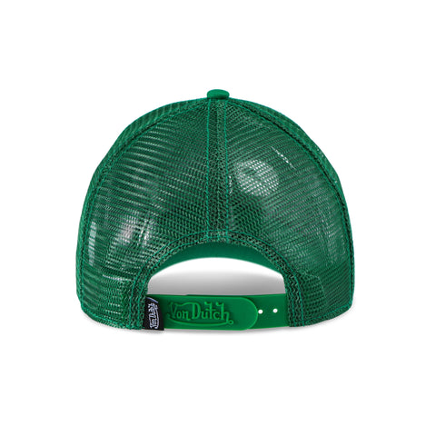 Von Dutch Foam Chopper Trucker Hat - Forest Green