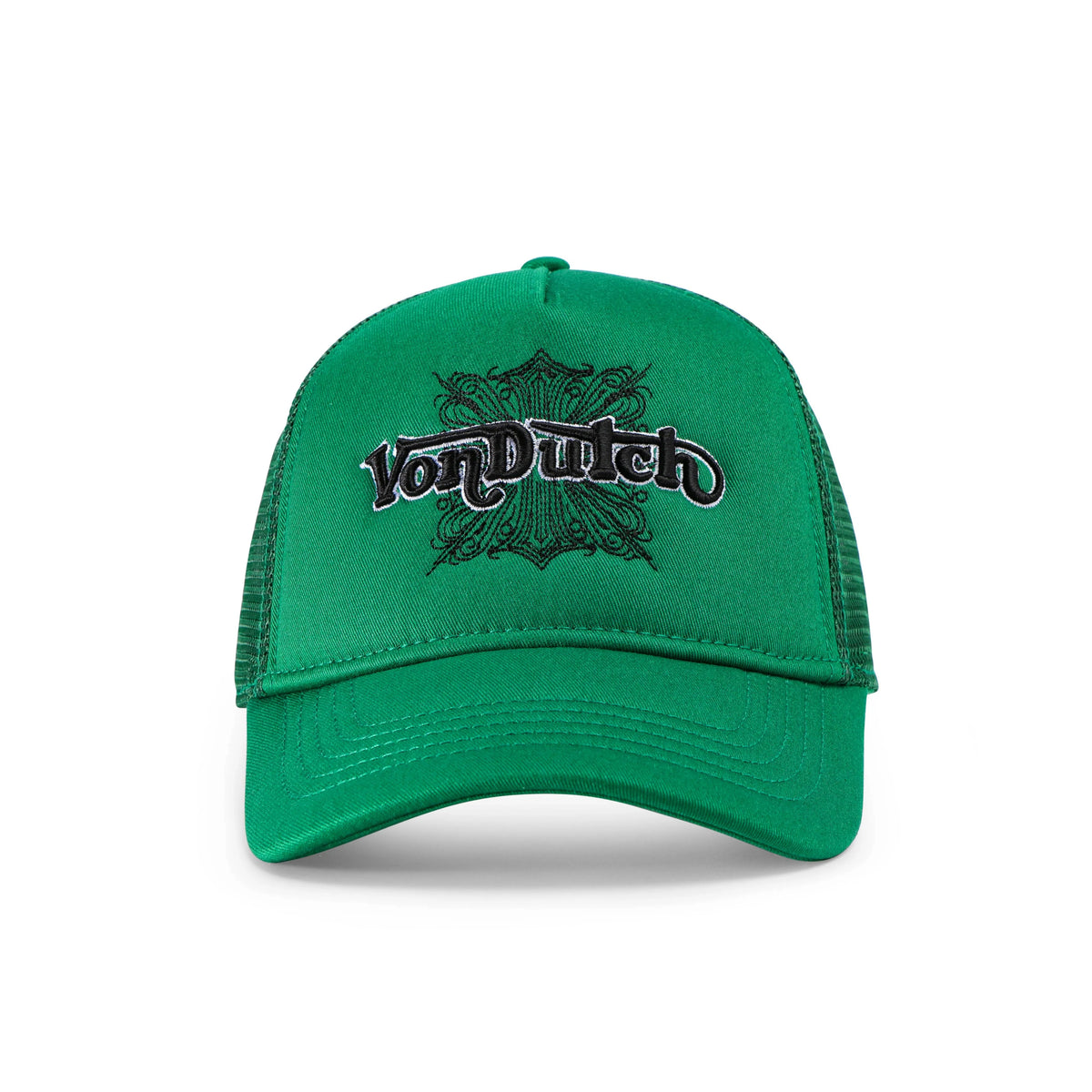 Von Dutch Foam Chopper Trucker Hat - Forest Green