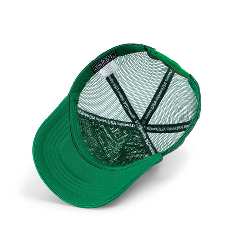 Von Dutch Foam Chopper Trucker Hat - Forest Green