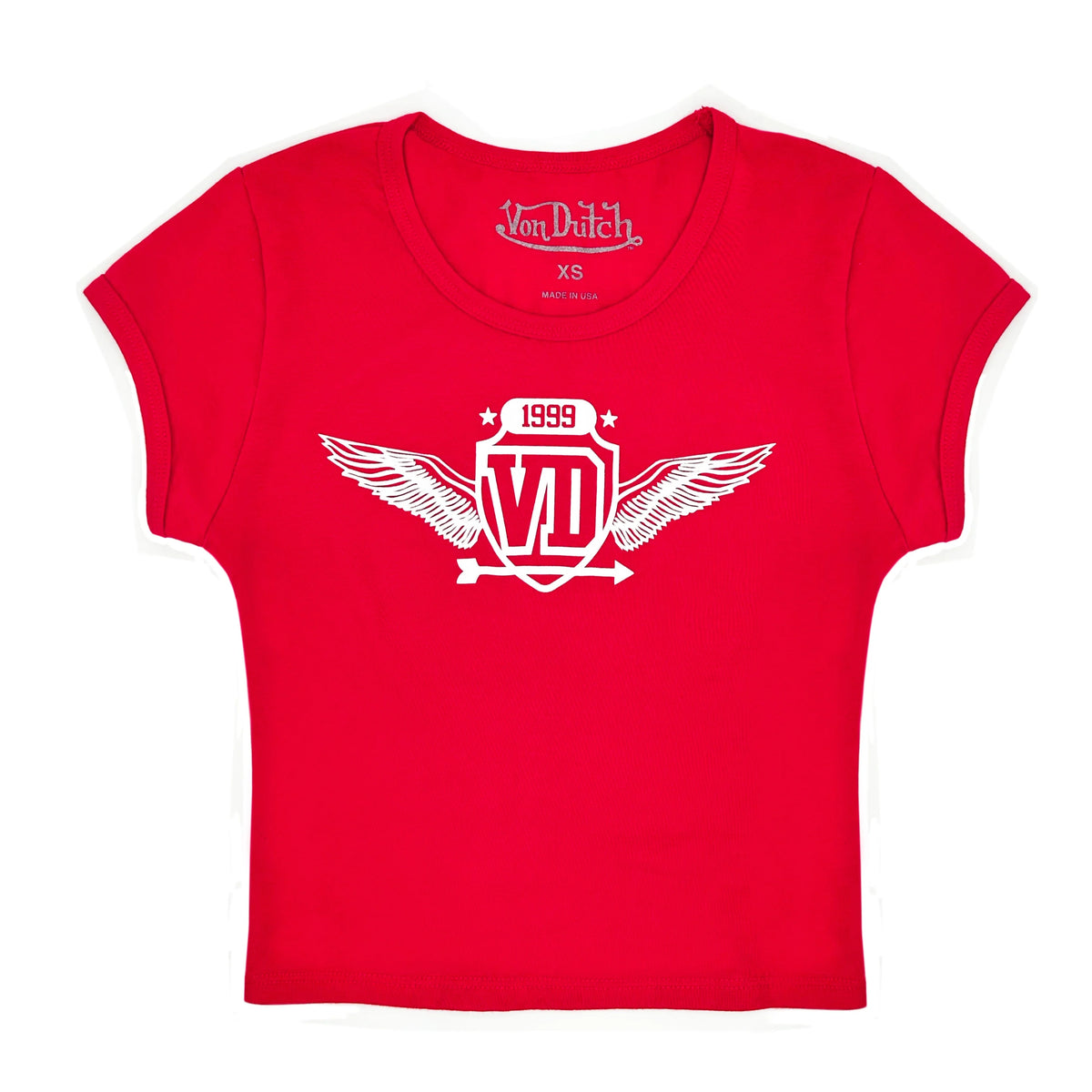 Von Dutch 99 Baby Tee - Red