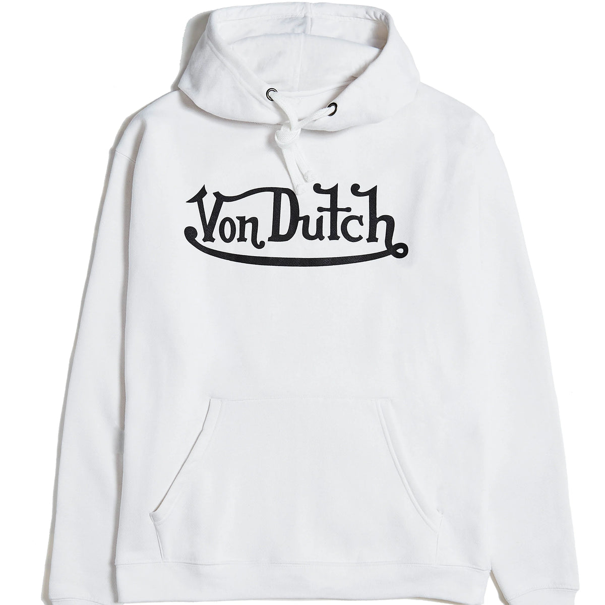 Von Dutch Originals Black on White Hoodie