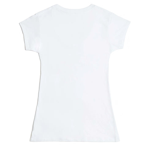 Von Dutch Originals Blue on White V Neck