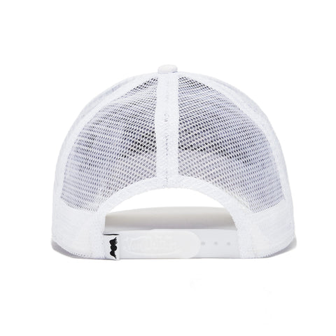 Von Dutch White & Black Classic Trucker Hat