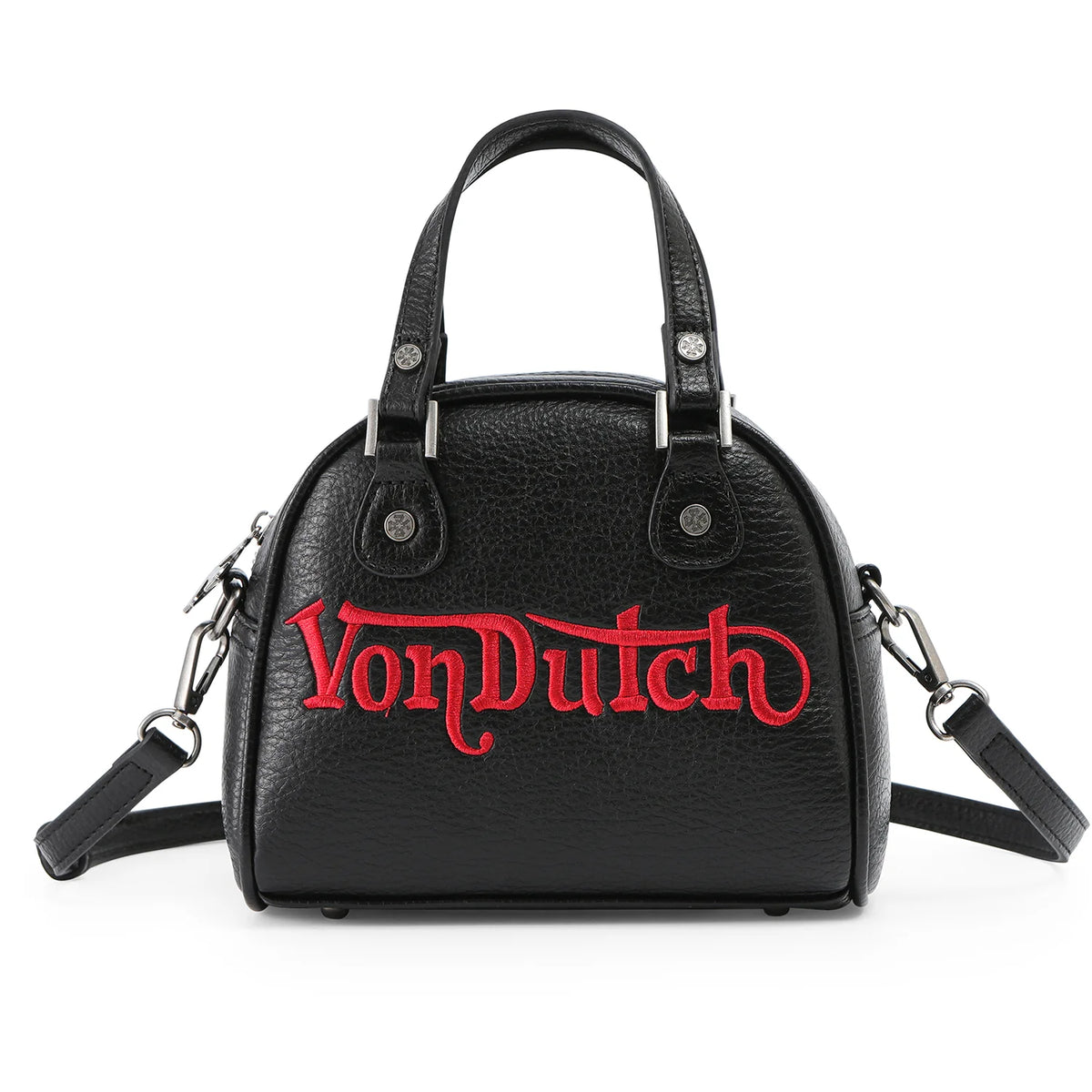 Von Dutch Chopper Cross Bowling Bag - Black & Red