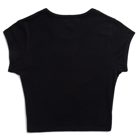 Von Dutch Black & Red Chopper Cross Baby Tee