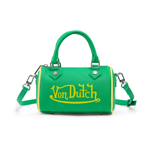 Von Dutch Core Hanna Bag - Green & Yellow