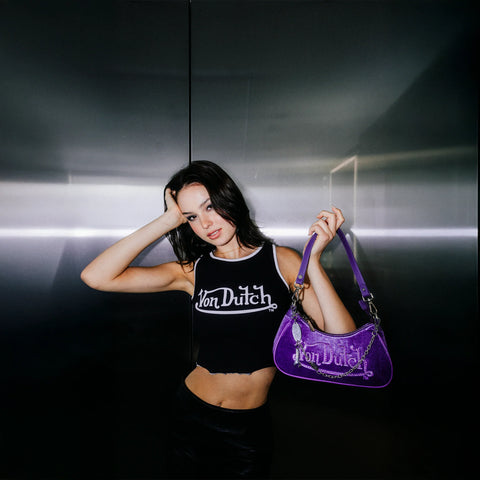 Von Dutch Women's Ribbed Crop Tanks