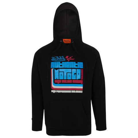 Von Dutch Authentics High Performance Black & Blue Hoodie