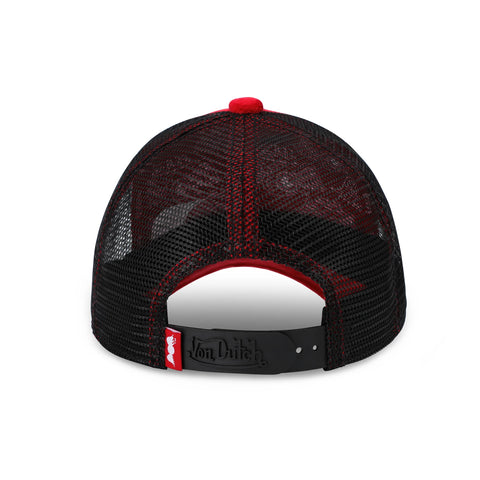 Von Dutch Kids Velvet Trucker Hat - Astro Dust