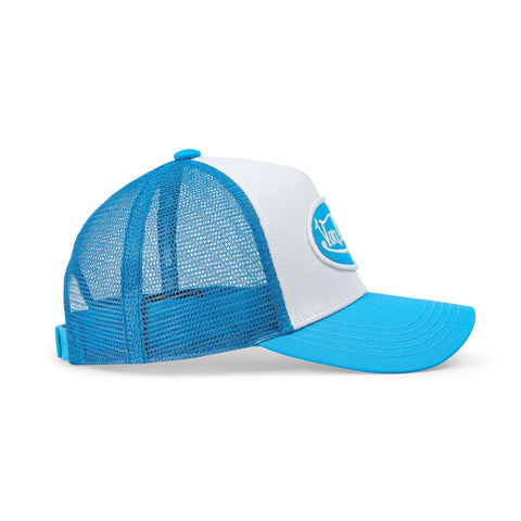 Von Dutch Kids Classic Trucker Hat - Blue & White